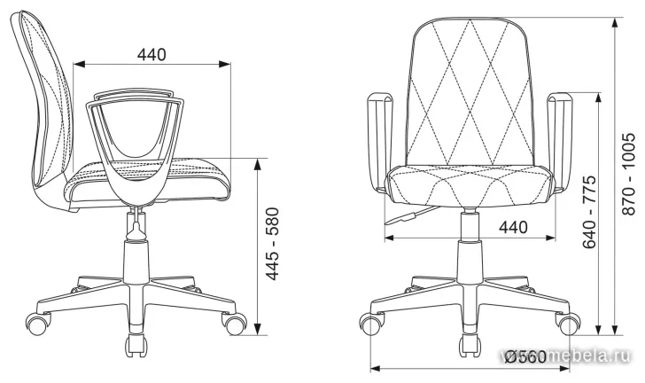 Офисное кресло CH-327