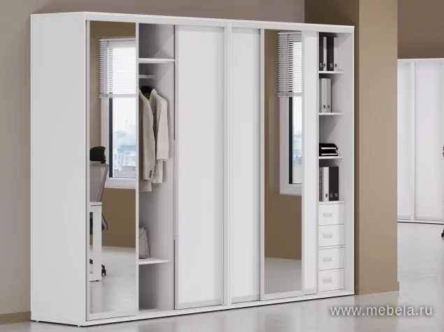 Шкафы-Купе Марис Белый
