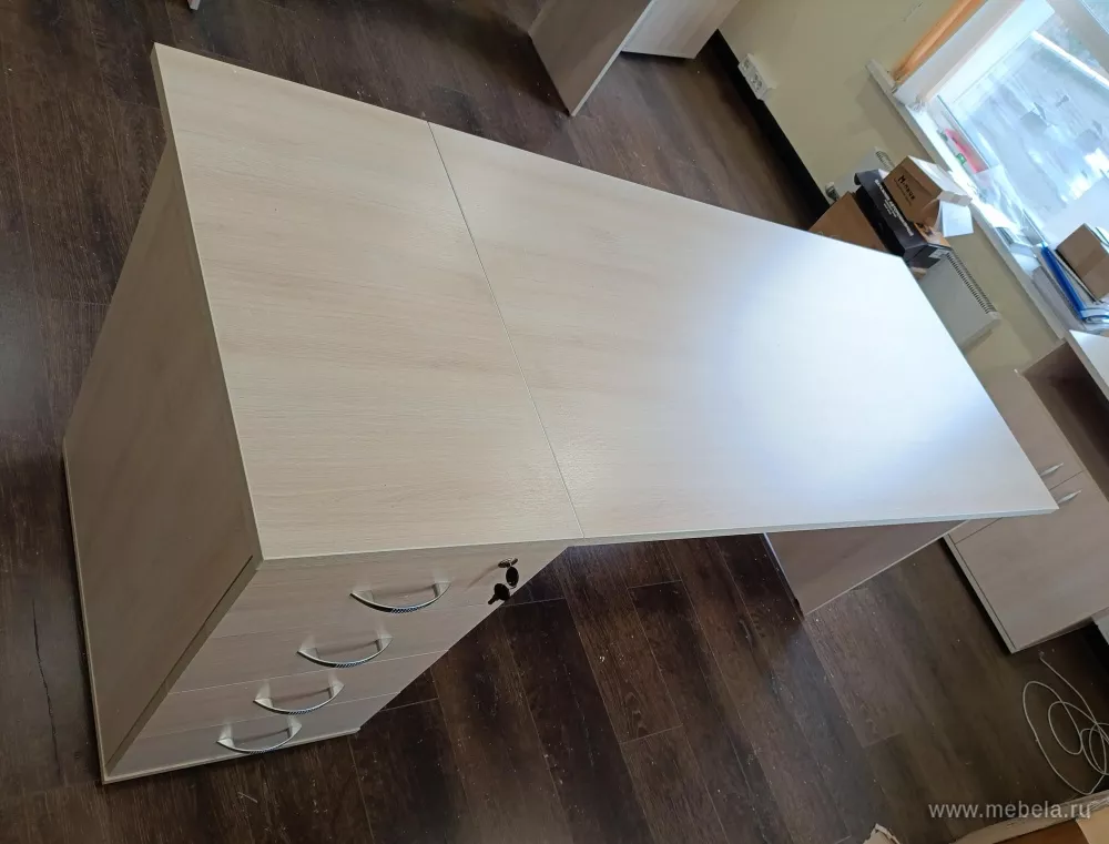 Дар Мебель | кабинет руководителя Корнер, офисный интерьер, живое фото