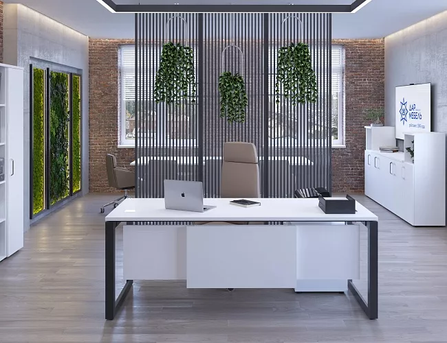 фото кабинет Оникс Белый №2