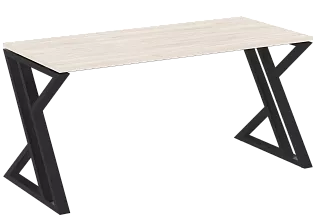 Стол рабочий на металлокаркасе (z-образные опоры)