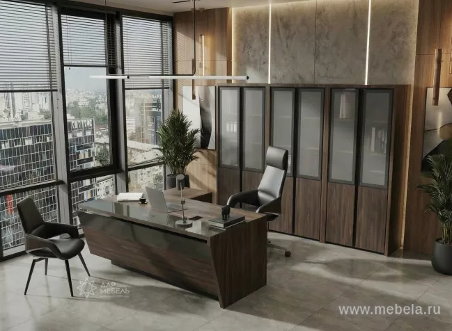 кабинет Корнер Орех