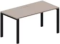 Стол письменный (меламиновый аутлет) на П-образном металлокаркасе Strike