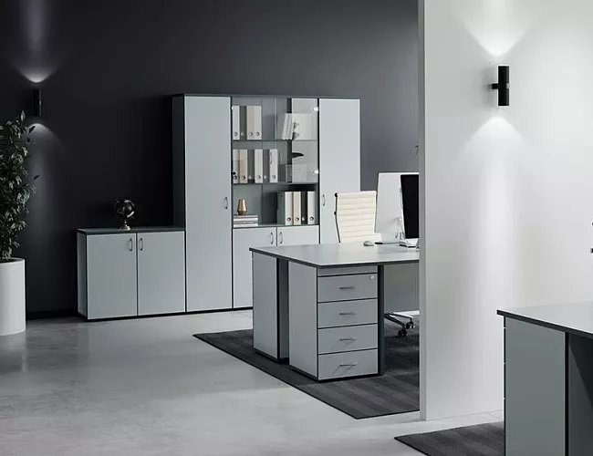 фото мебель Агат Серый №4