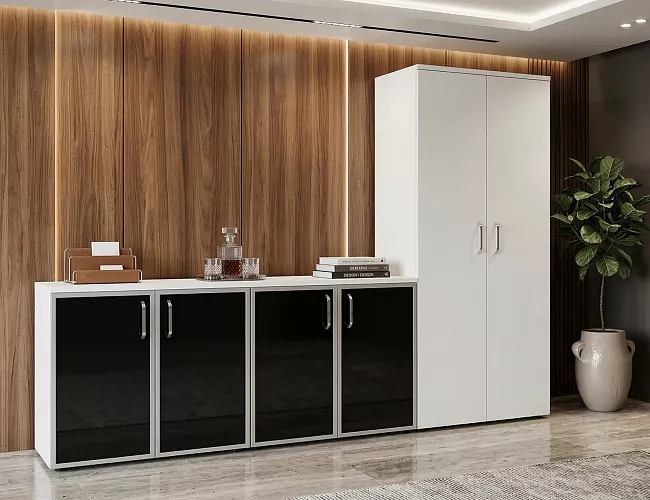 фото кабинет Оникс Белый №5