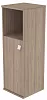 Офисный шкаф узкий средний полузакрытый
