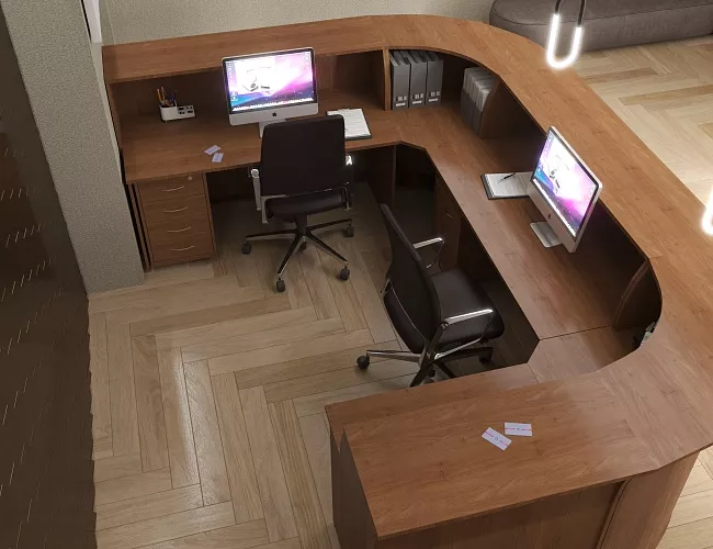 фото стойка ресепшн Рива №4