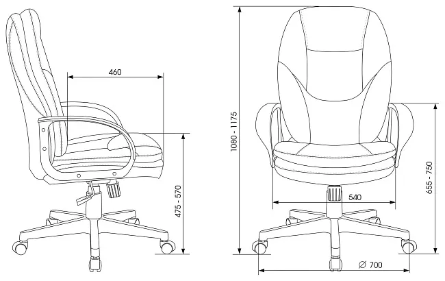 фото кресло CH-868LT №5