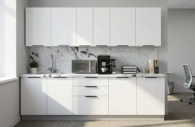 фото Кухня Вок Белый №3