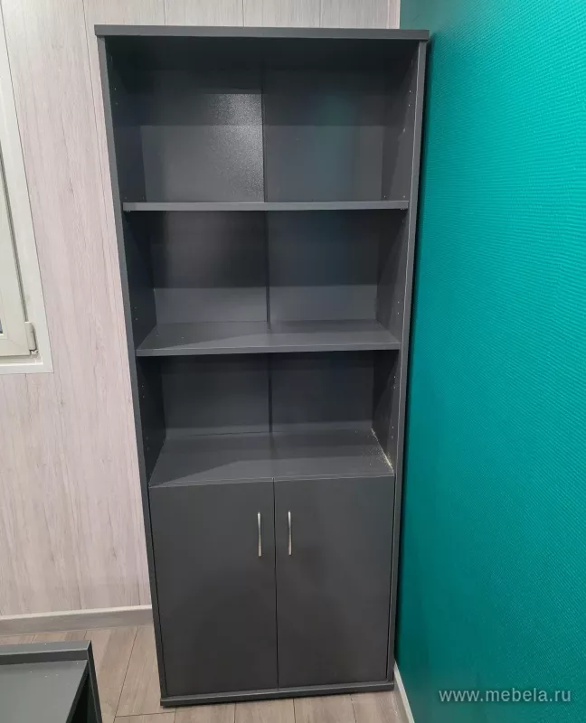 Дар Мебель |  стойка ресепшн Onix и мебель для персонала Riva, офисный интерьер, живое фото