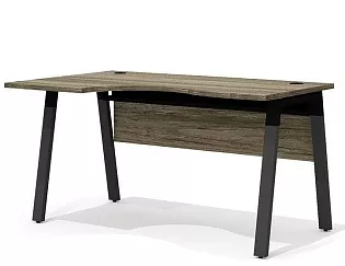 Стол эргономичный на металлокаркасе (левый)