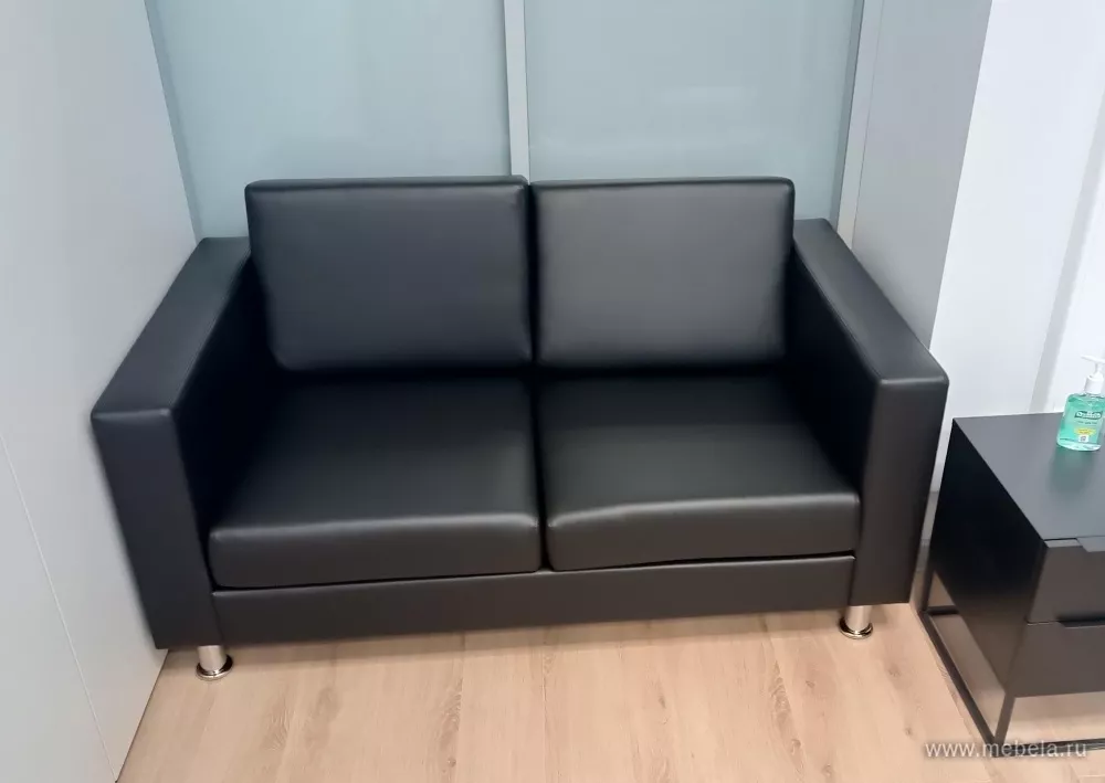 Дар Мебель | Офисный диван для офиса Одри, офисный интерьер, живое фото