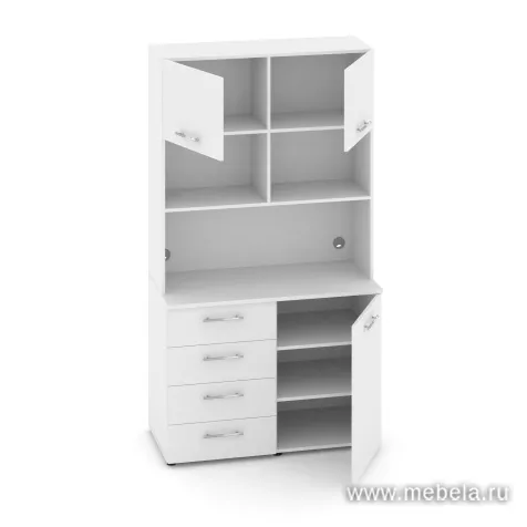 Мини-кухня Белый Бриллиант