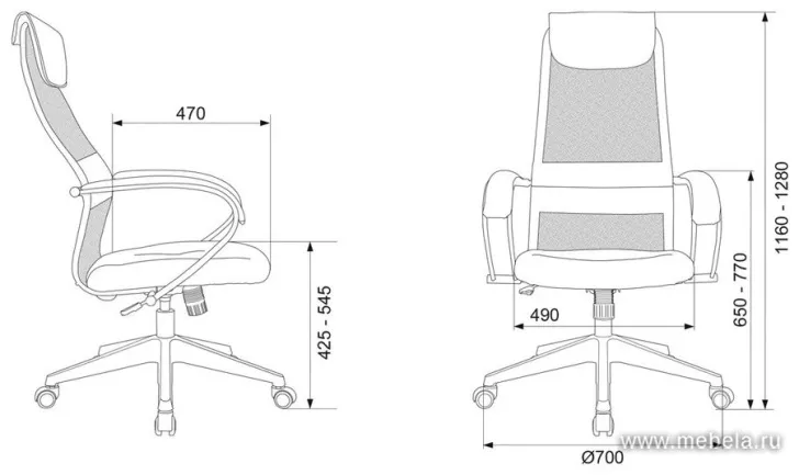 кресло офисное DR-67