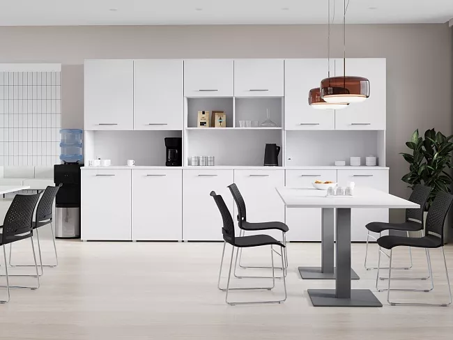 фото Мини-кухня Белый Бриллиант №2