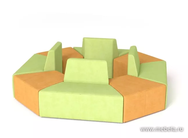 Офисный диван Оригами