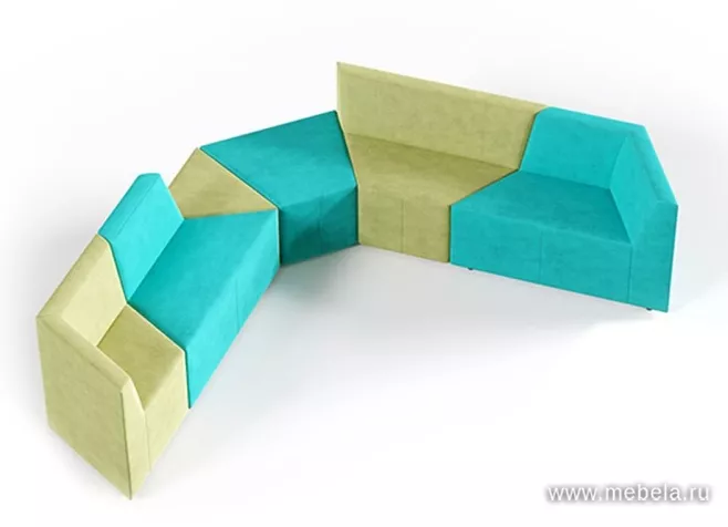 Офисный диван Оригами