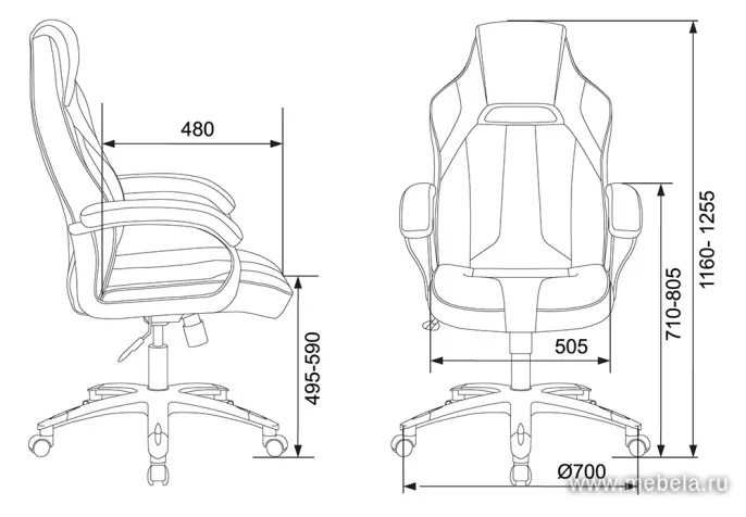 кресло Viking-2 Aero