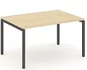 Стол переговорный на П-образных опорах 40х40