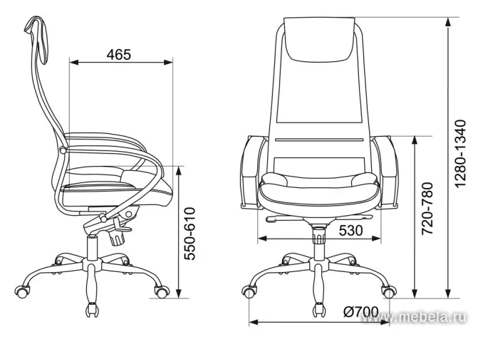 кресло CH-609SL