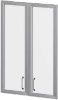 Комплект стеклянных дверей (матов.)