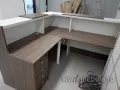 Дар Мебель | стойка ресепшн Style, офисный интерьер, живое фото