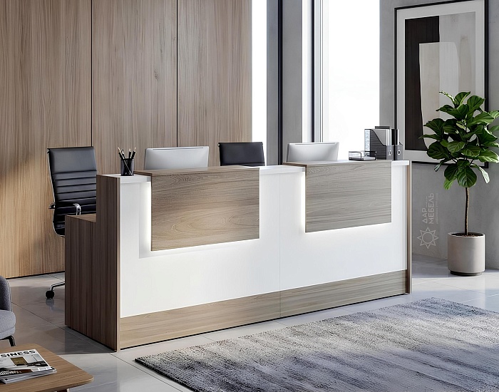 фото стойка ресепшн Стайл Вяз					 №3					