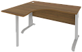 Стол эргономичный на металлокаркасе (левый)