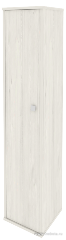 Офисный шкаф высокий узкий левый