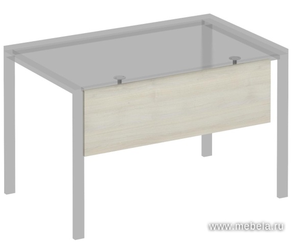 Экран стола защитный (ДСП) с кронштейнами на 120