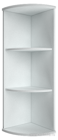 Стеллаж средний угловой