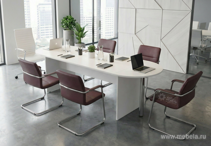 Стол для переговоров (П-образные опоры)