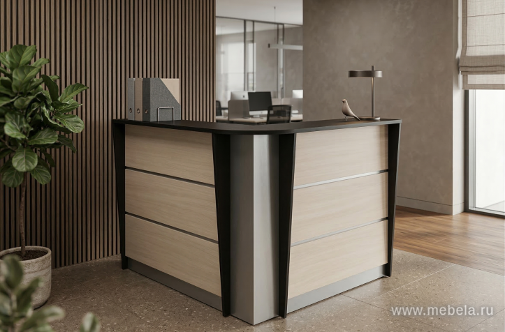 Модуль стойки ресепшен прямой (без стола)