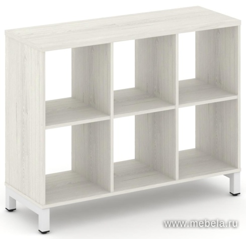 Каркас стеллажа 2 яруса (без вставок и задних стенок)