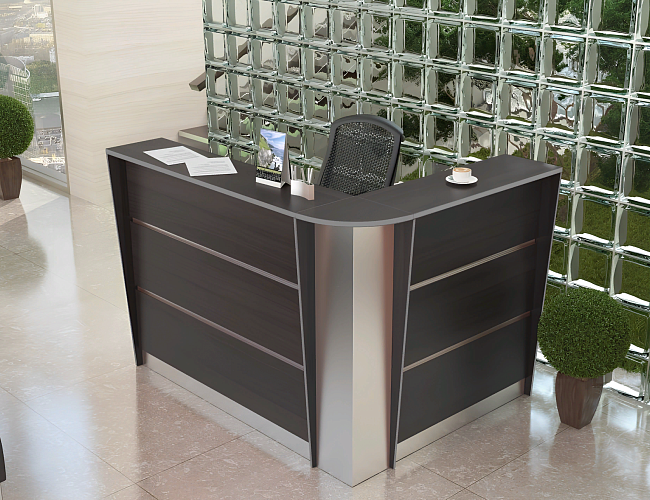 фото ресепшн Рапид Венге №3