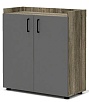 Офисный шкаф для документов низкий закрытый