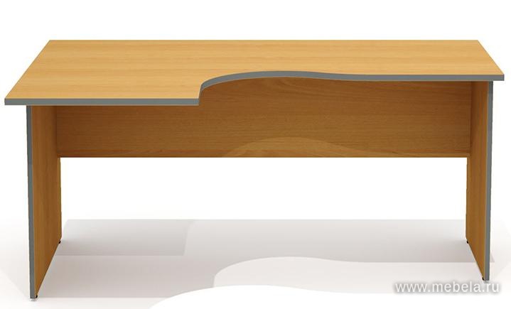 Стол рабочий эргономичный, левый