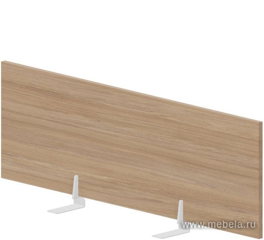 Экран настольный фронтальный (меламин) для составного стола