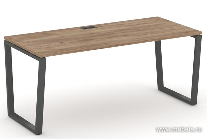 Стол руководителя на металлокаркасе