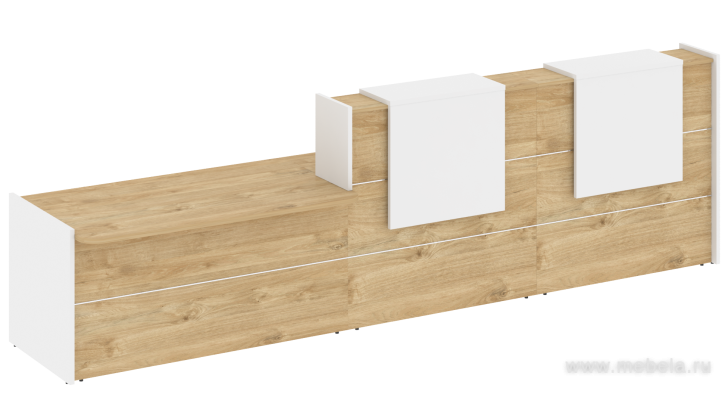 Стойка ресепшен прямая №21