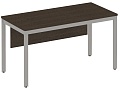 Стол письменный на металлокаркасе с экраном ДСП