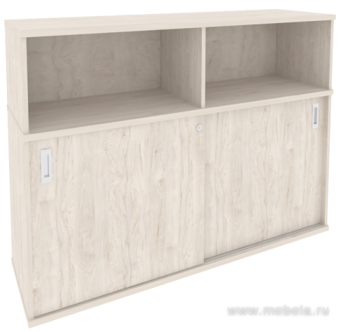 Офисный шкаф-купе приставной / опорный