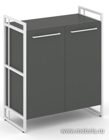 Шкаф офисный широкий 2 ниши