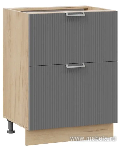 Шкаф напольный с двумя ящиками