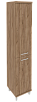 Офисный шкаф высокий узкий (левый)