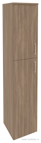 Офисный шкаф высокий узкий левый / правый