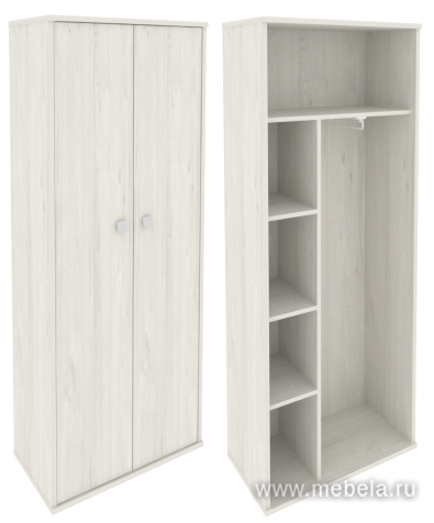 Гардероб комбинированный (выдвижная вешалка)