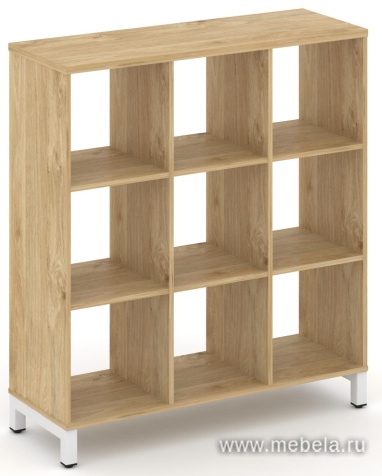 Каркас стеллажа 3 яруса (без вставок и задних стенок)