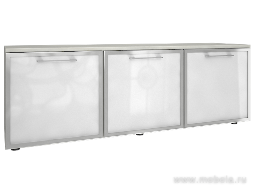 Тумба модульная (стекло Белое / Черное)