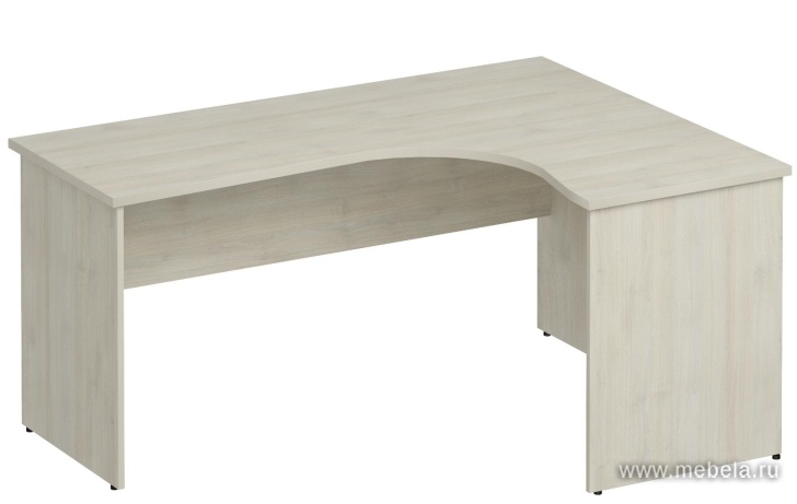 Стол эргономичный правый, с анатомической столешницей под правую руку